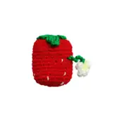 Strawberry Pattern Plush Knitted Cute Protective Case For Apple Airpods 1/2