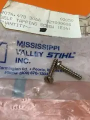 STIHL 017 018 MS170 MS180 MS210 BR600 BR800 SELF TAPPING SCREW 9074 478 3066 B63