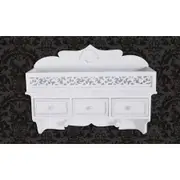 Wall Mounted Shelf with 3 Drawers
