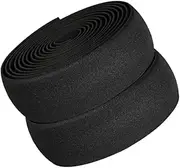 Bicycle Handlebar Tape 1 Pair Eva Handlebar Tape Comfortable Damping Sweat Absorbent Sturdy Black Cycling Accessories