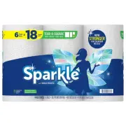Sparkle Pick-a-Size with Thirst Pockets Paper Towels 2-ply 165 Sheets/Roll 6