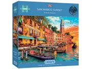 Gibsons San Marco Sunset by Dominic Davison Jigsaw Puzzle 1000pcs (GIB063479)