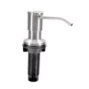 Soap Dispenser for Kitchen Sink with Bonus Tube Extension Kit (Brushed Nickel)