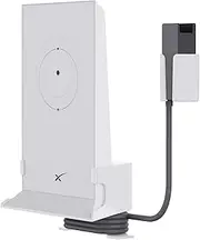 Wall Mount Kit for StarLink Mesh WiFi Router V2, with 1 Wall Mount for Starlink Router and 1 Wall Mount for StarLink Ethernet Adapter, Plastic, with Accessories, Easy to Install, White