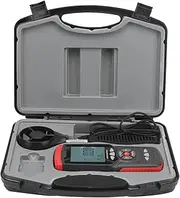 Gearwell Anemometer Meter, Digital Wind Speed and Temperature Humidity Tester, Air Flow Velocity Measuring Device for HVAC and Outdoor Use