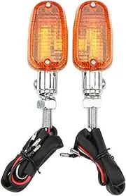 Turn Signal Indicator Lens Turn Signal Motorcycle Indicators Light Blinker Lamp For Shadow VT 600 750 VTX 1300 For V-Star Road Star V-Max (Color : B)