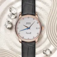 在飛比找PChome24h購物優惠-MIDO 美度 Baroncelli 永恆系列 鑽石機械女錶