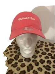 Mitchell And Ness Pink Hat OSFM