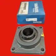 SealMaster MSF-35 MSF Series Medium-Duty Setscrew Locking 4-Bolt Flange Unit, 2-