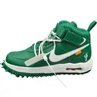Nike AIR Force 1 MID X Off-White Mens Pine Green White Size 6.5 Women's 8