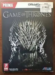 New Strategy Guide Prima Game of Thrones Official Xbox 360 Playstation 3 Video