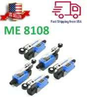 5 Pcs Roller Arm Type AC Limit Switch For CNC Mill Laser Plasma ME-8108 New!