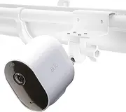 [HOLACA] Gutter Mount for Arlo Pro 3, Arlo Pro 4, Arlo Pro 2, Arlo Ultra/Ultra 2, Arlo Essential, EufyCam 2C Camera Weatherproof-Arlo Accessories Outdoor Mount White