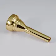Genuine Stork 24K Gold A Model Cornet Mouthpiece, 1 NEW! Ships Fast!