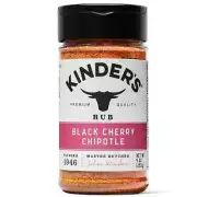Kinder's Black Cherry Chipotle Rub and Seasoning 9 oz.