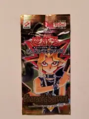 Vintage Konami YU-GI-OH Japanese Pharaohs Servant Sealed Pack