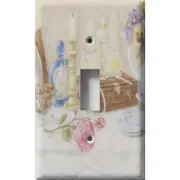 SnazzySwitch Rose On Dresser Decorative Light Switch Plate Cover