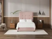 My Style Framed Headboard & Standard Base - Double / Rosewater / Standard Base