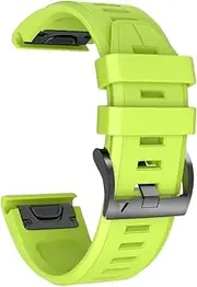 [BCMCBV] 26 22mm Silicone Quick Release Watchband Straps For Garmin Fenix 7 7X 6X 6 Pro 5 5X Plus 3HR MK2 Watch Easyfit Smart Wrist Band