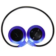 503 Sport Running Sweat-proof TF Card Ear Hook bluetooth Headphone Headset with Mic for Phone BLUE COLOR
