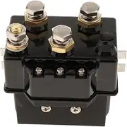 Generic 500 Amps DC Winch Motor Reversing Solenoid Relay Switch 24 Contactor for Hydraulic Pump Motors Vehicles