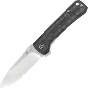 QSP Knife Hawk Linerlock Black Micarta QS131-J