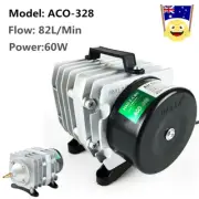 82L/M Electromagnetic Air Compressor Oxygen Pump Aerator Frequency Aquarium Fish