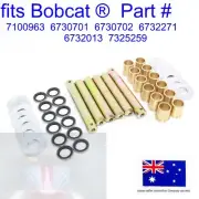 for Bobcat Mini Track Loader Pin Brass Bush Seal Washer kit MT52 MT55 MT85
