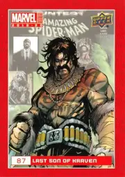 LAST SON OF KRAVEN / Marvel Annual 2019-20 BASE Trading Card #87