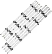 LED Strip Compatible with LG 49LB5500 49LB6200 49LB550V 49LB620V 49LB626V 49LF620V 49UF6430 49LB620V 49LB5800 Tiras De LED Bar Light (Color : 10PCS(1TV))
