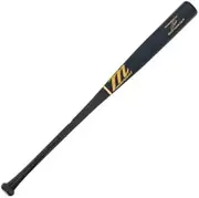 MARUCCI GLEY25 PRO Exclusive Adult Maple Wood Baseball BAT Fog/Navy Blue, 32"