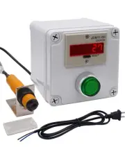 TWTADE Infrared Wireless Visitor Counter Box LED Auto Display Sensor & Reflector