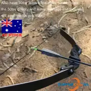 AU 56" Archery 40lbs Hunting Takedown Recurve Bow Aluminum Riser & Bow Stringer
