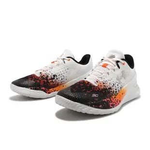 Under Armour 籃球鞋 Curry 2 Low Flotro NM 男鞋 白 橘 Chef Curry 運動鞋 UA 3026277100