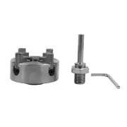 Z011 Metal 4 Jaws Manual Lathe Chuck Clamp HCS Self-Centering Mini Drill Chuck