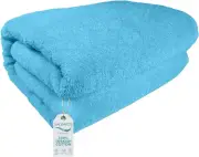 SALBAKOS - Premium Turkish Jumbo Bath Sheet, 100% Turkish Cotton