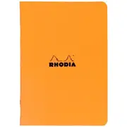 Rhodia A4 Lined Notebook Orange 96 Pages