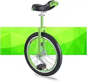 Large 20"/24" Adult's Unicycle for Men/Women/Big Kids, 16"/18" Wheel Kid's Unicycle for 9-15 Year Old Child/Boys/Girls, Best Birthday Gift,18In Durable TDF