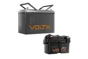 VoltX 12V Lithium Battery 100Ah + Battery Box
