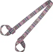 GANAZONO Yoga Mat Strap Carrier Adjustable Thick Wide Sling for Easy Carrying Stretching Comfortable Over Shoulder Design Multiuse Yoga Accessories