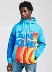 Looney Tunes Windbreaker Jacket Space Jam Tune Squad Members Only Men’s Medium N