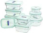 Glasslock 18-Piece Assorted Oven Safe Container Set