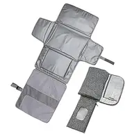 Travel Changing Pad - Outdoor Folding Diapering Changing Mat | Reusable Compact Changing Station, Waterproof Changing Pad for Girls and Boys