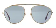 Retrosuperfuture LEON 541 Men's Sunglasses Gold Size 60