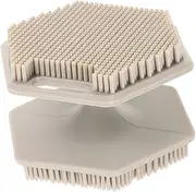 HAPINARY Silicone Face Cleansing Brush Double Sided Exfoliator with Versatile Design for Deep Cleansing Suitable for All Skin Durable and Safe Material for Facial Care