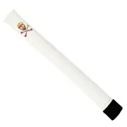 Tie Dye Skull and Crossbones Sunfish Leather Golf Alignment Stick Cover