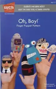 Oh, Boy! Finger Puppet Pattern Kids Pattern Carrie Bloomston SUCH DESIGNS