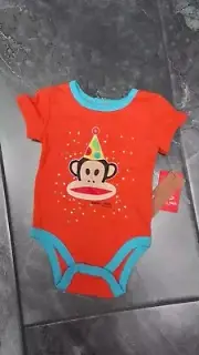 NWT PAUL FRANK SMALL PAUL INFANT 1 PIECE PARTY HAT NB 3M 9M