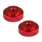 2* CAMVATE 1/4"-20 Female Thumb Wheel Lock Nut 25mm Adapter Screw fr DSLR Tripod