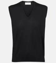 [Lisa Yang] Lisa Yang Lauri cashmere sweater vest XS black
